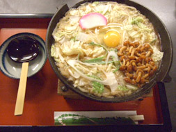 鍋焼きうどん
