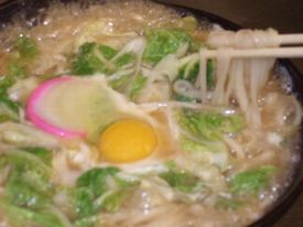 鍋焼きうどん