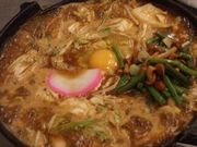 山菜入り煮込みうどん